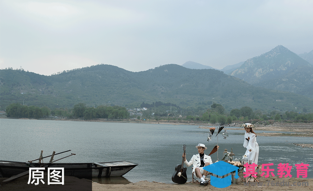 PS-山水一色风光调色思路[虎课网手机摄影入门视频教程][MP4产品摄影教程全集 ]-第1张图片-我要自学网