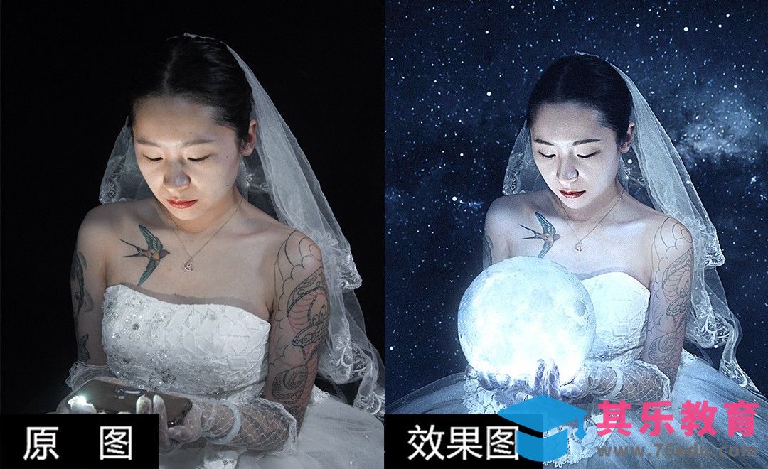 PS-手捧星光摄影合成教学[虎课网手机摄影入门视频教程][MP4产品摄影教程全集 ]-第1张图片-我要自学网