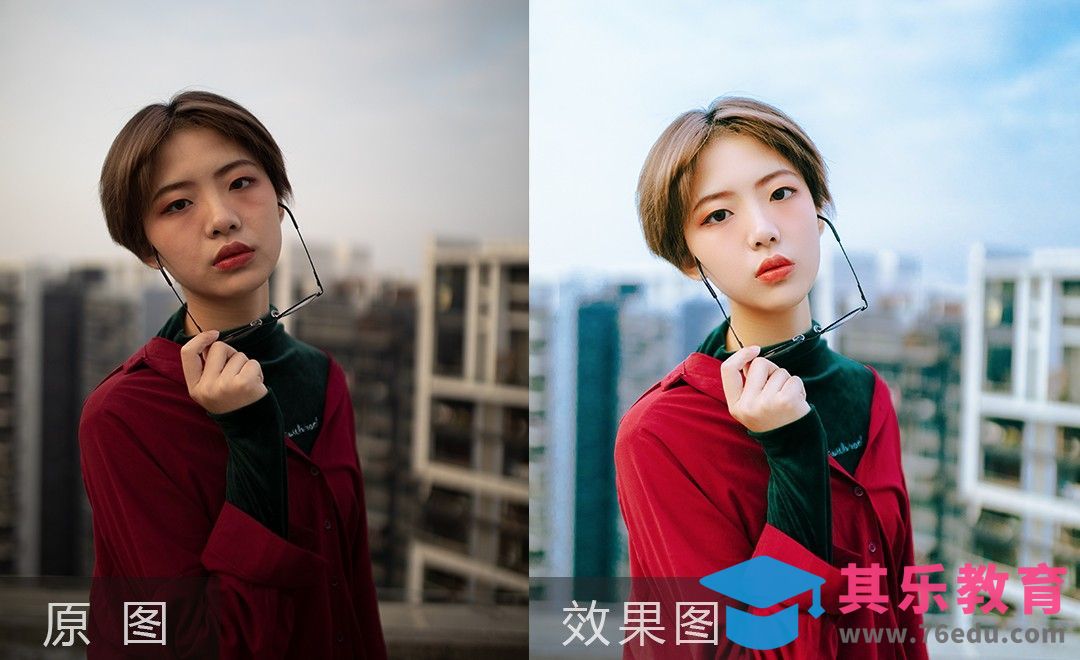 PS+LR-天台清新人像调色及人脸液化[虎课网手机摄影入门视频教程][MP4产品摄影教程全集 ]-第1张图片-我要自学网