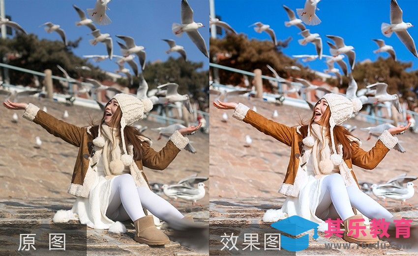 PS-冬季人像提亮后期调色[虎课网手机摄影入门视频教程][MP4产品摄影教程全集 ]-第1张图片-我要自学网