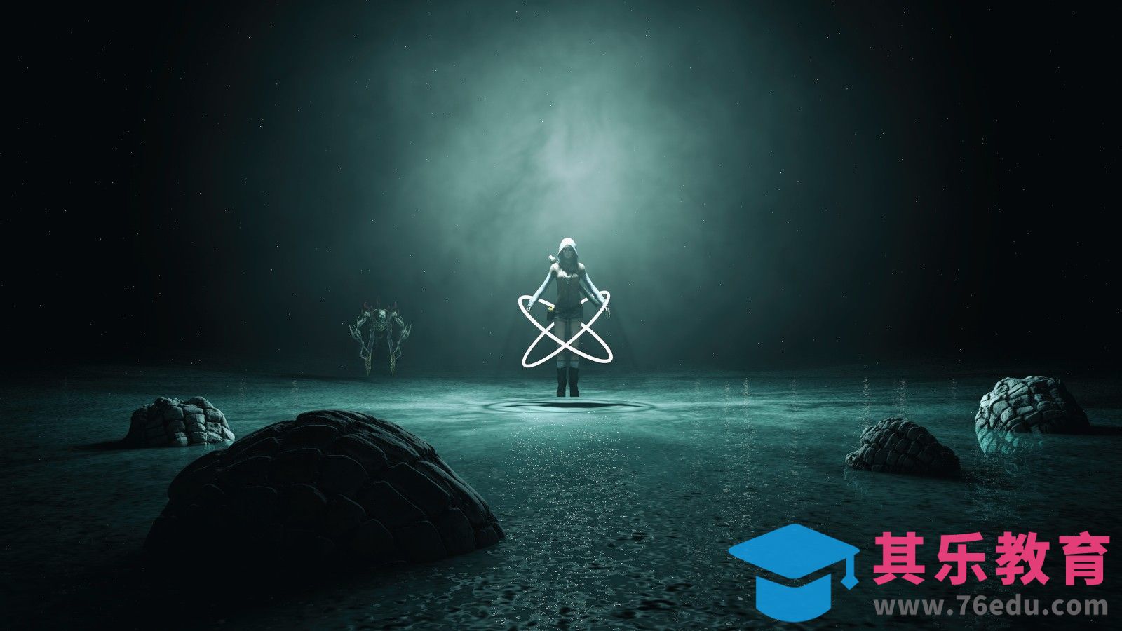 C4D-科幻场景：迷雾[虎课网C4D设计视频教程][产品数码建模MP4教程全集 ]-第1张图片-我要自学网