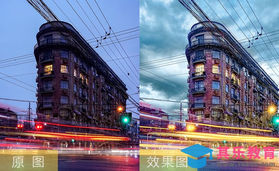 PS-城市风光后期调色处理[虎课网手机摄影入门视频教程][MP4产品摄影教程全集 ]-第1张图片-我要自学网