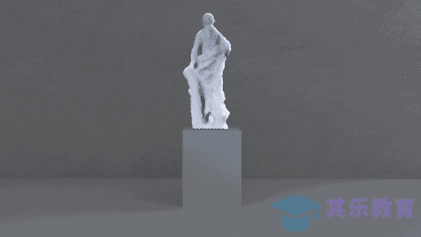 C4D+NUKE-雕像化雪特效[虎课网影视动画制作视频教程][MP4影视拍摄教程全集 ]-第1张图片-我要自学网