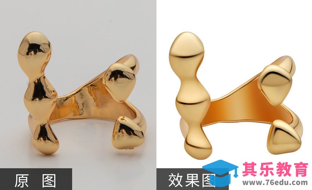 PS-金属首饰精修[虎课网电商产品精修视频教程][最新PS修图教程全集MP4 ]-第1张图片-我要自学网