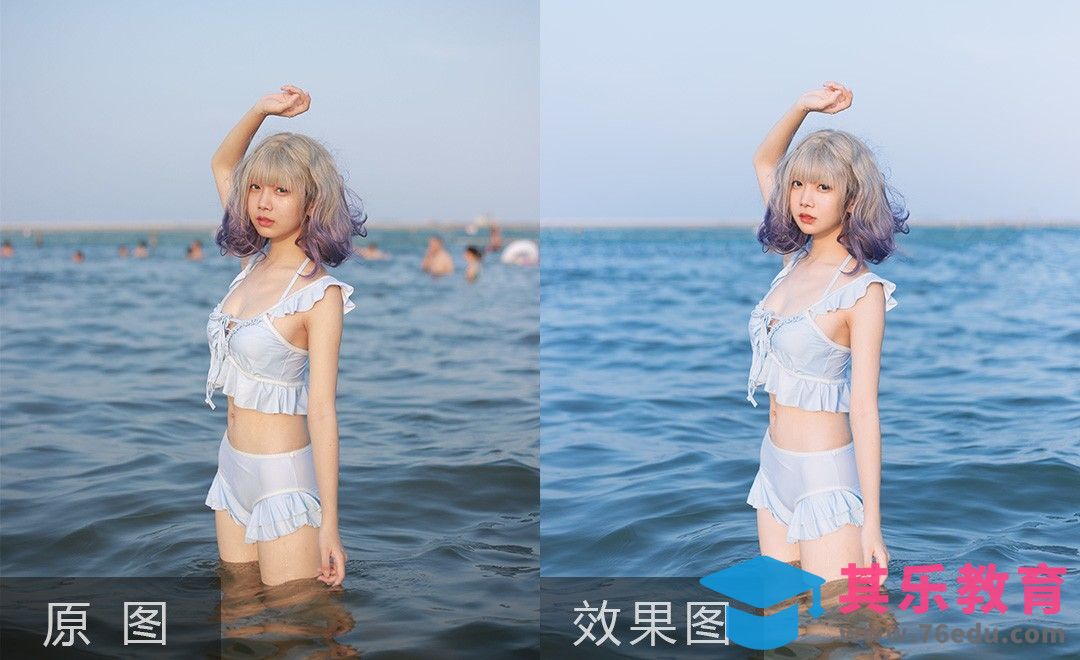 PS-日系泳装人像摄影后期[虎课网手机摄影入门视频教程][MP4产品摄影教程全集 ]-第1张图片-我要自学网