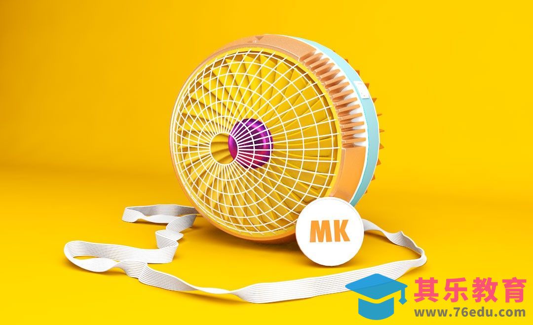 C4D-散热器-上集[虎课网C4D设计视频教程][产品数码建模MP4教程全集 ]-第1张图片-我要自学网