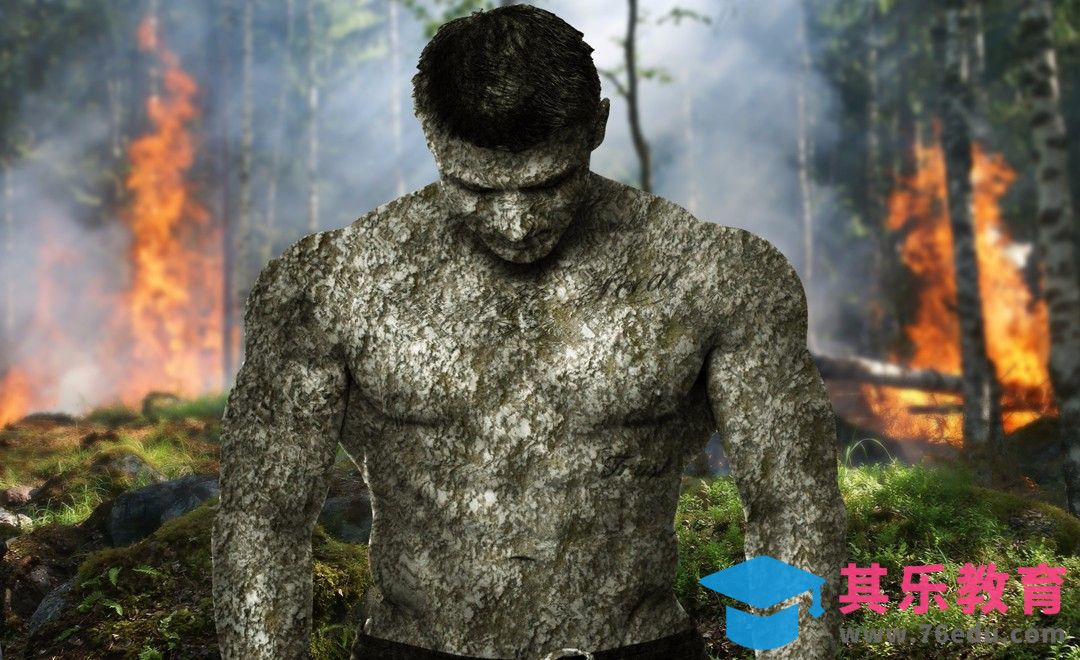 PS-快速制作人物雕塑效果[平面设计视频教程][海报设计MP4高清全集 ]-第1张图片-我要自学网