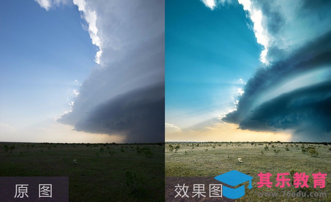 PS+LR-龙卷风自然风光后期调色[虎课网手机摄影入门视频教程][MP4产品摄影教程全集 ]-第1张图片-我要自学网