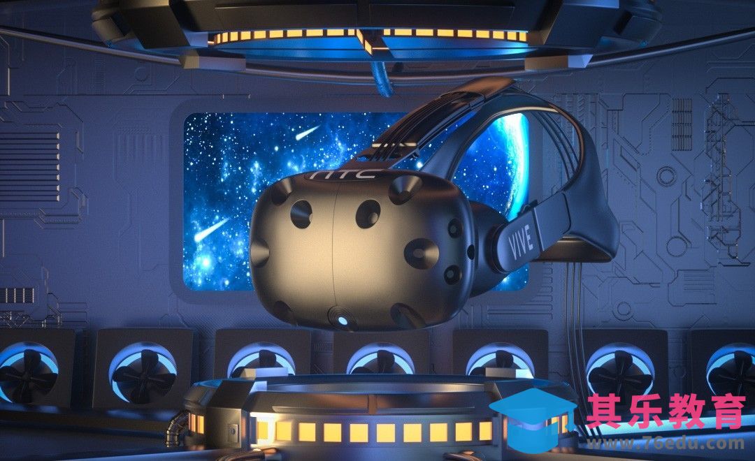 C4D-建模-VR眼镜（上）[虎课网C4D设计视频教程][产品数码建模MP4教程全集 ]-第1张图片-我要自学网