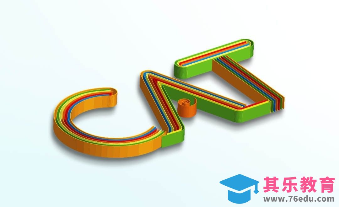 PS+AI-卷纸字体CAT[虎课网平面设计视频教程][字体设计教程MP4高清全集 ]-第1张图片-我要自学网