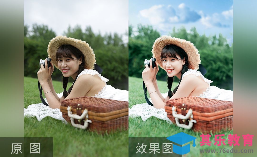 PS-外景清新人像后期修片[虎课网手机摄影入门视频教程][MP4产品摄影教程全集 ]-第1张图片-我要自学网