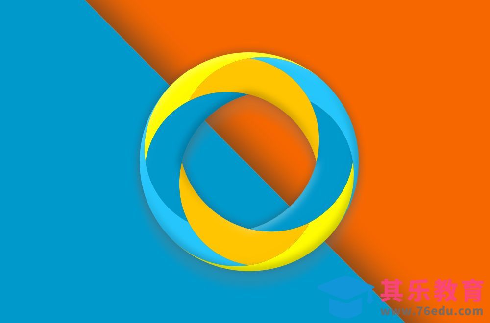 AI-多彩浏览器图标[虎课网UI设计视频教程][UI设计教程全集MP4 ]-第1张图片-我要自学网