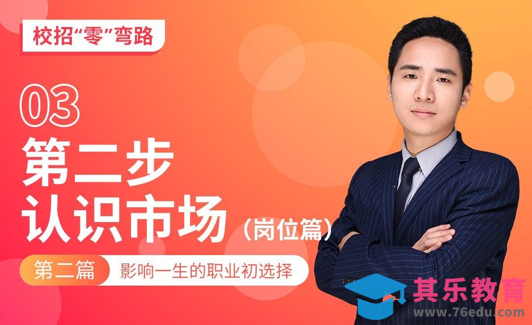第二步-认识市场（岗位篇）—【校招“零”弯路】[虎课网最新视频教程][兴趣生活教程全集MP4 ]-第1张图片-我要自学网