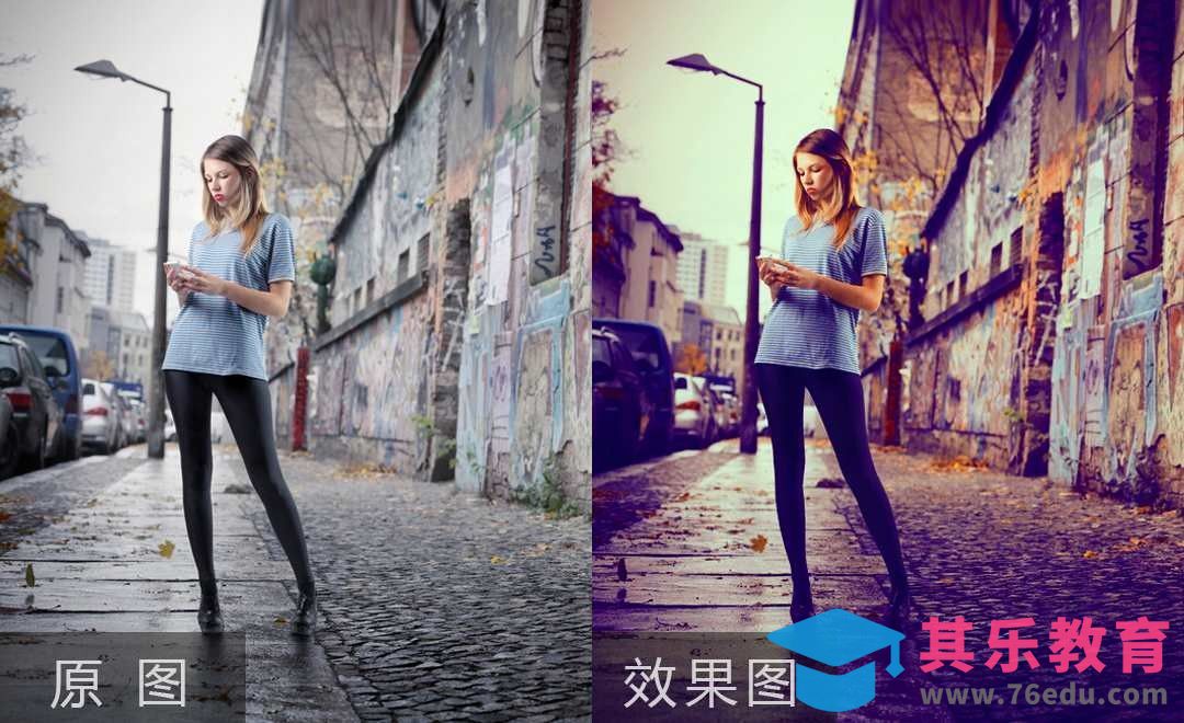 PS-如何修出欧美人像复古色调[虎课网手机摄影入门视频教程][MP4产品摄影教程全集 ]-第1张图片-我要自学网