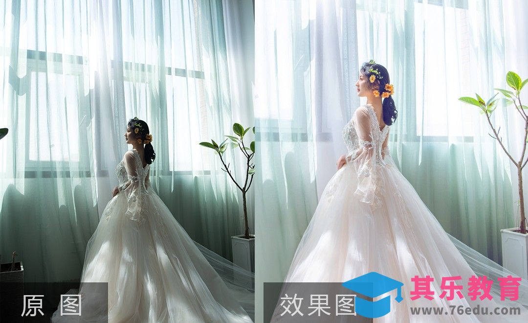 PS-简约韩式婚纱摄影后期周练点评及修图[虎课网手机摄影入门视频教程][MP4产品摄影教程全集 ]-第1张图片-我要自学网