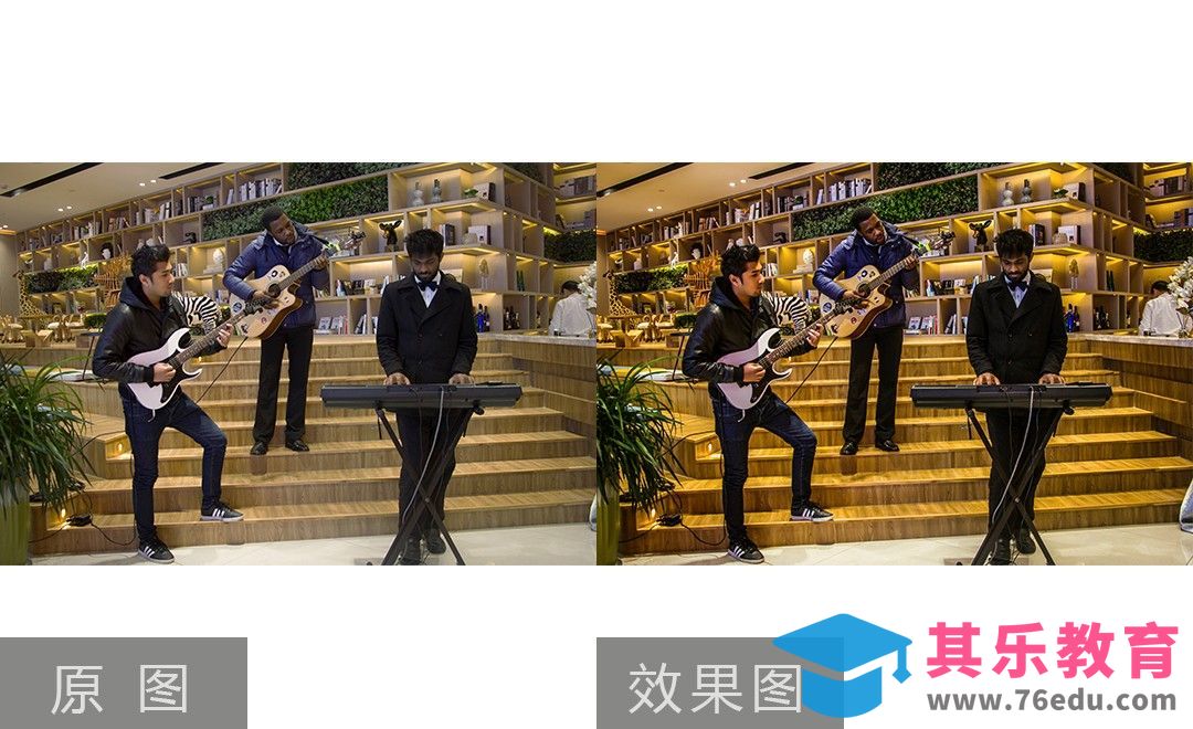 PS-乐队演奏后期修片[虎课网手机摄影入门视频教程][MP4产品摄影教程全集 ]-第1张图片-我要自学网