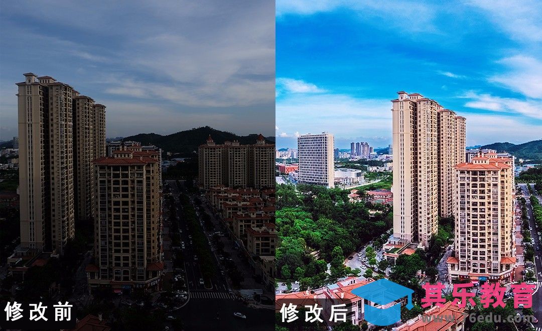 PS-城市全景拼接与调色[虎课网手机摄影入门视频教程][MP4产品摄影教程全集 ]-第1张图片-我要自学网