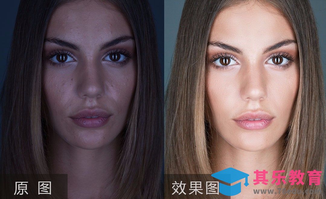 PS-商业人像 高低频磨皮方法运用[虎课网手机摄影入门视频教程][MP4产品摄影教程全集 ]-第1张图片-我要自学网