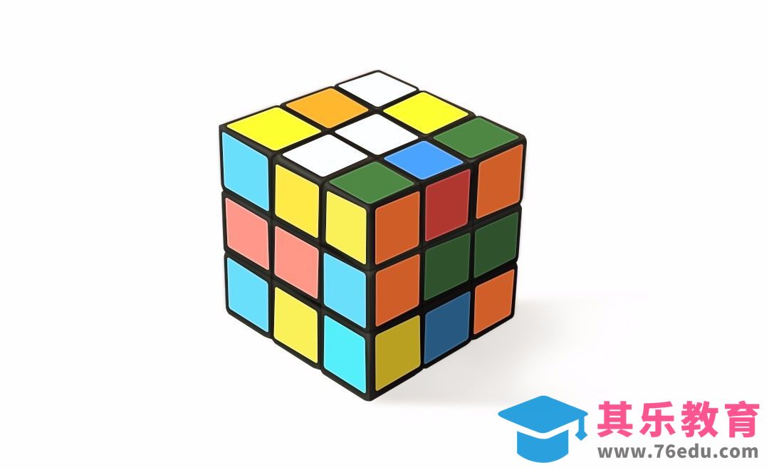 PS-鼠绘-立体魔方[虎课网绘画插画视频教程][ipad商业插画MP4教程全集 ]-第1张图片-我要自学网