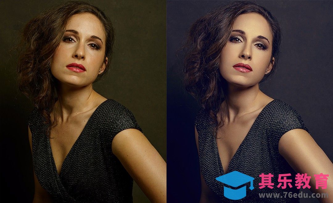 PS-液化矫正冷色调人像[虎课网手机摄影入门视频教程][MP4产品摄影教程全集 ]-第1张图片-我要自学网