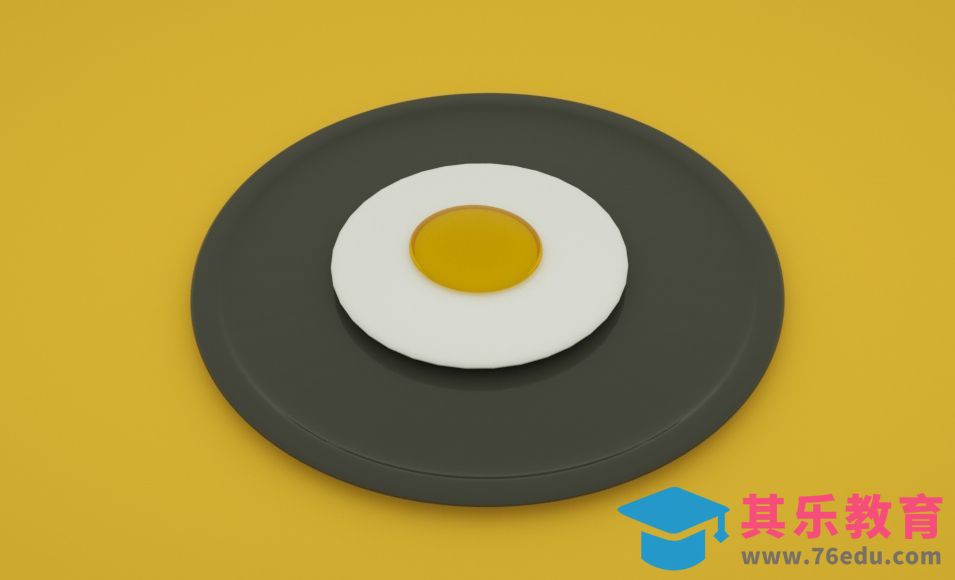 C4D+OC-铁盘鸡蛋基础练习[虎课网C4D设计视频教程][产品数码建模MP4教程全集 ]-第1张图片-我要自学网