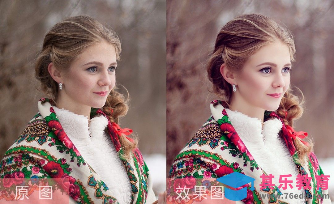 PS-欧美气质女模精修[虎课网手机摄影入门视频教程][MP4产品摄影教程全集 ]-第1张图片-我要自学网