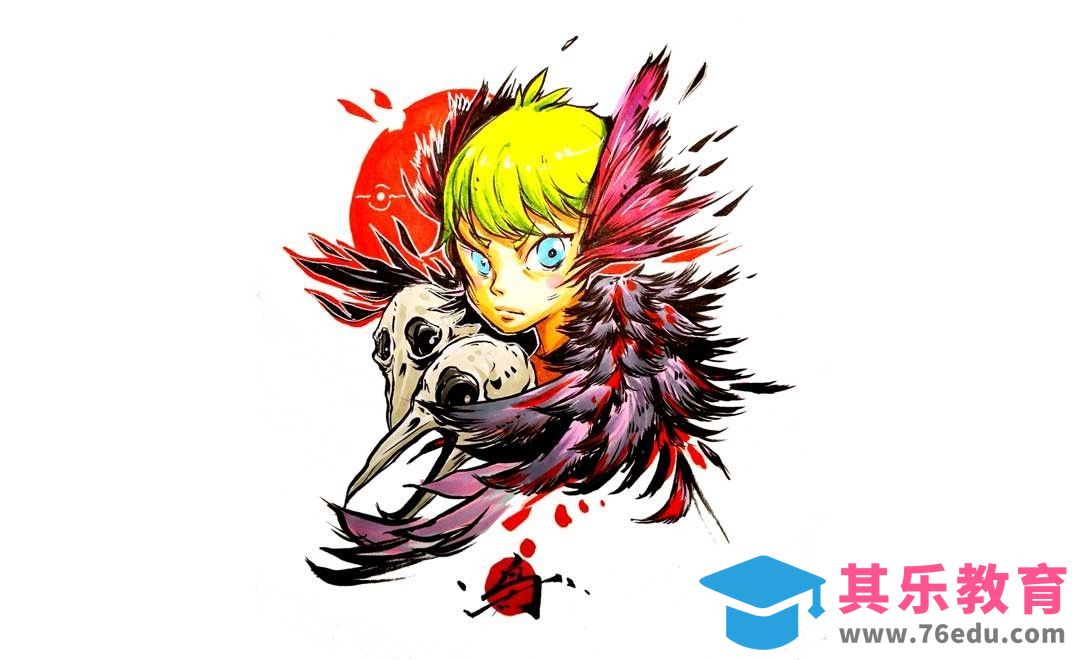 马克笔手绘教学-雀语[虎课网绘画插画视频教程][ipad商业插画MP4教程全集 ]-第1张图片-我要自学网