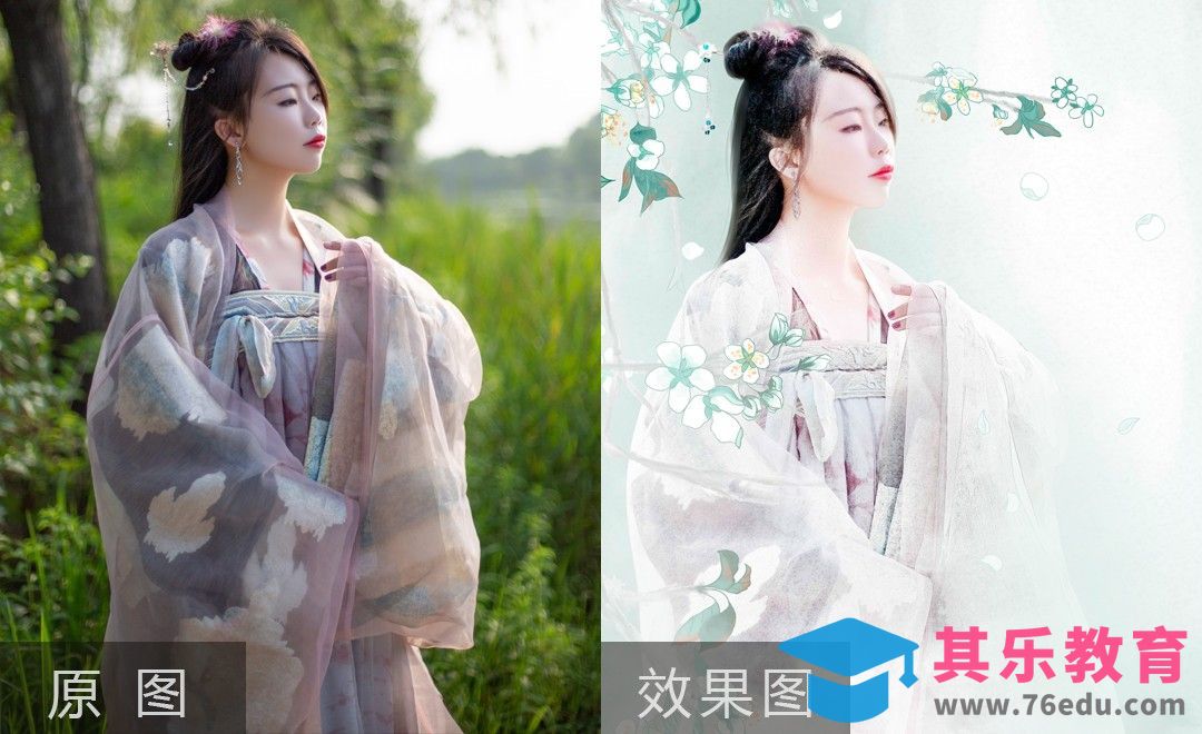 PS+SAI-人像摄影后期水墨人物合成[虎课网手机摄影入门视频教程][MP4产品摄影教程全集 ]-第1张图片-我要自学网