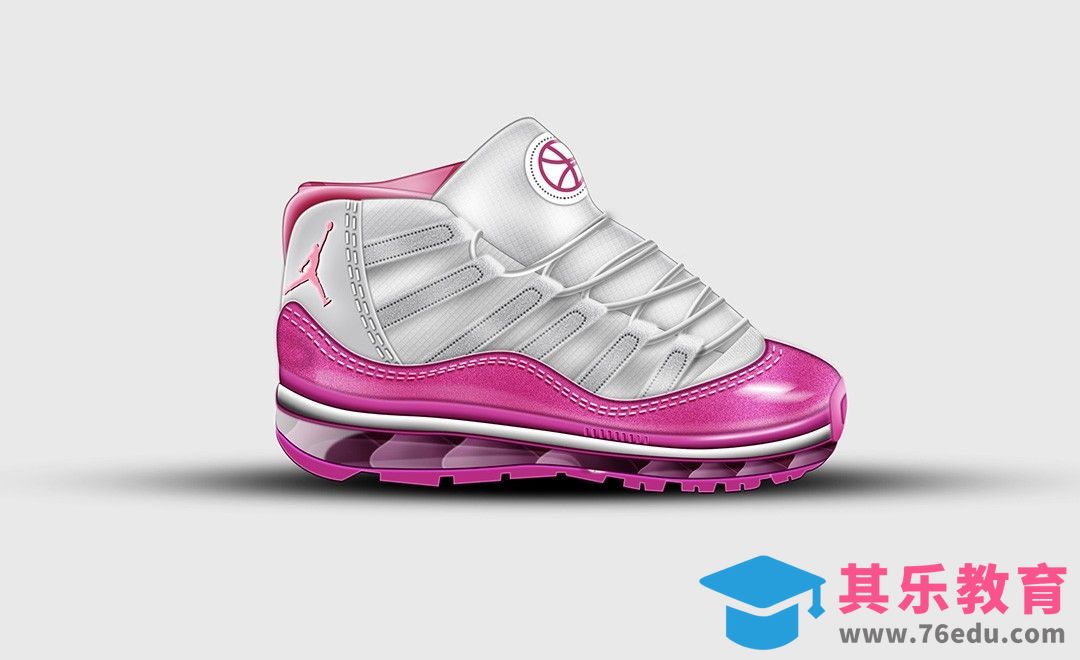 PS-鼠绘卡通鞋子[虎课网绘画插画视频教程][ipad商业插画MP4教程全集 ]-第1张图片-我要自学网