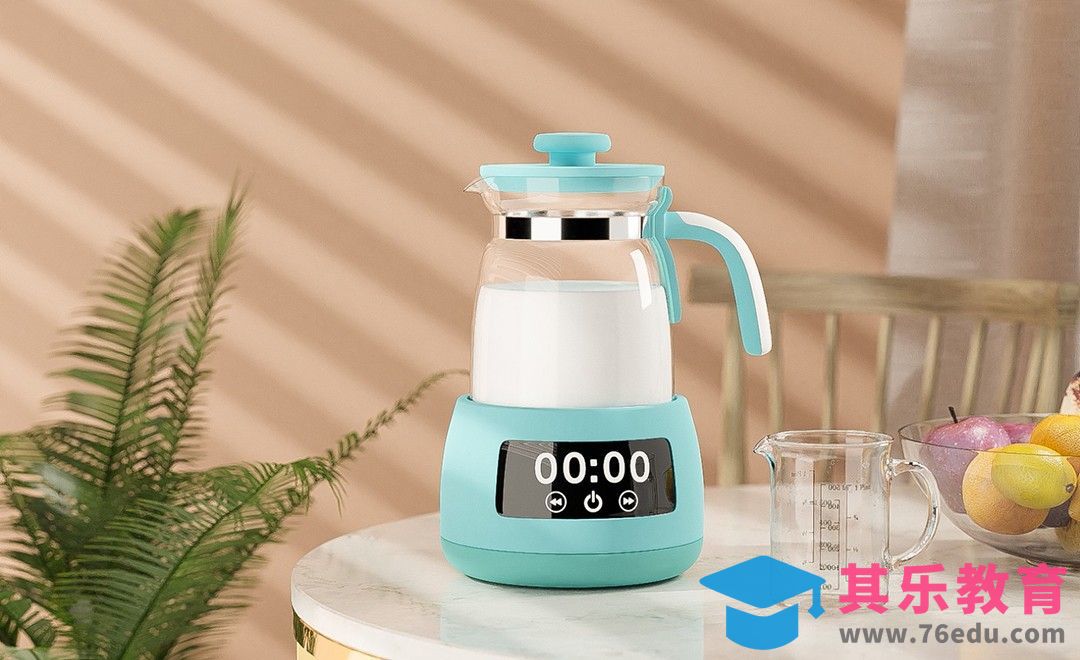 Blender-婴儿调奶器建模渲染[虎课网Blender视频教程][Blender建模教程MP4教程全集 ]-第1张图片-我要自学网