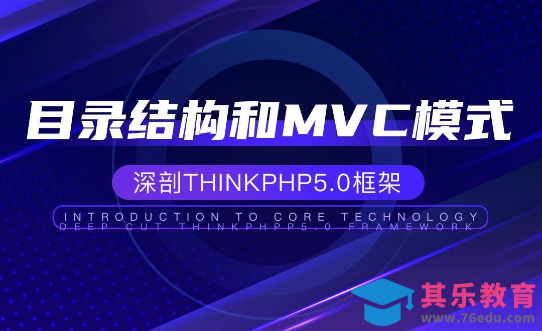 【框架开发】目录结构和MVC模式—深剖ThinkPHP5.0框架[虎课网编程开发视频教程][计算机编程教程全集MP4 ]-第1张图片-我要自学网