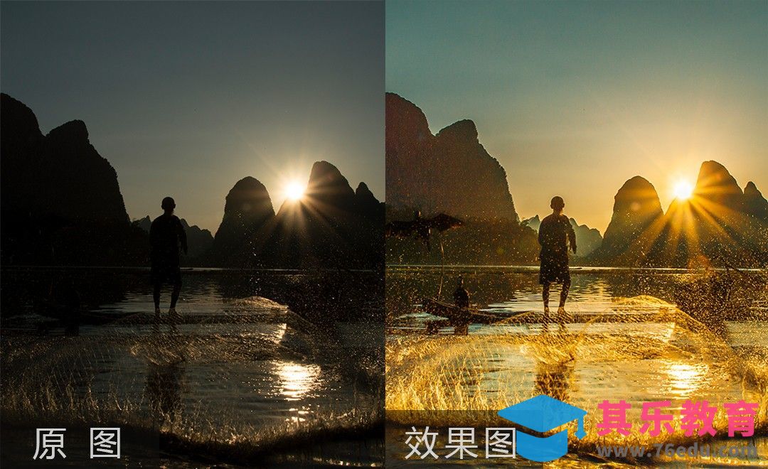 PS-昏暗风光人像后期修片[虎课网手机摄影入门视频教程][MP4产品摄影教程全集 ]-第1张图片-我要自学网