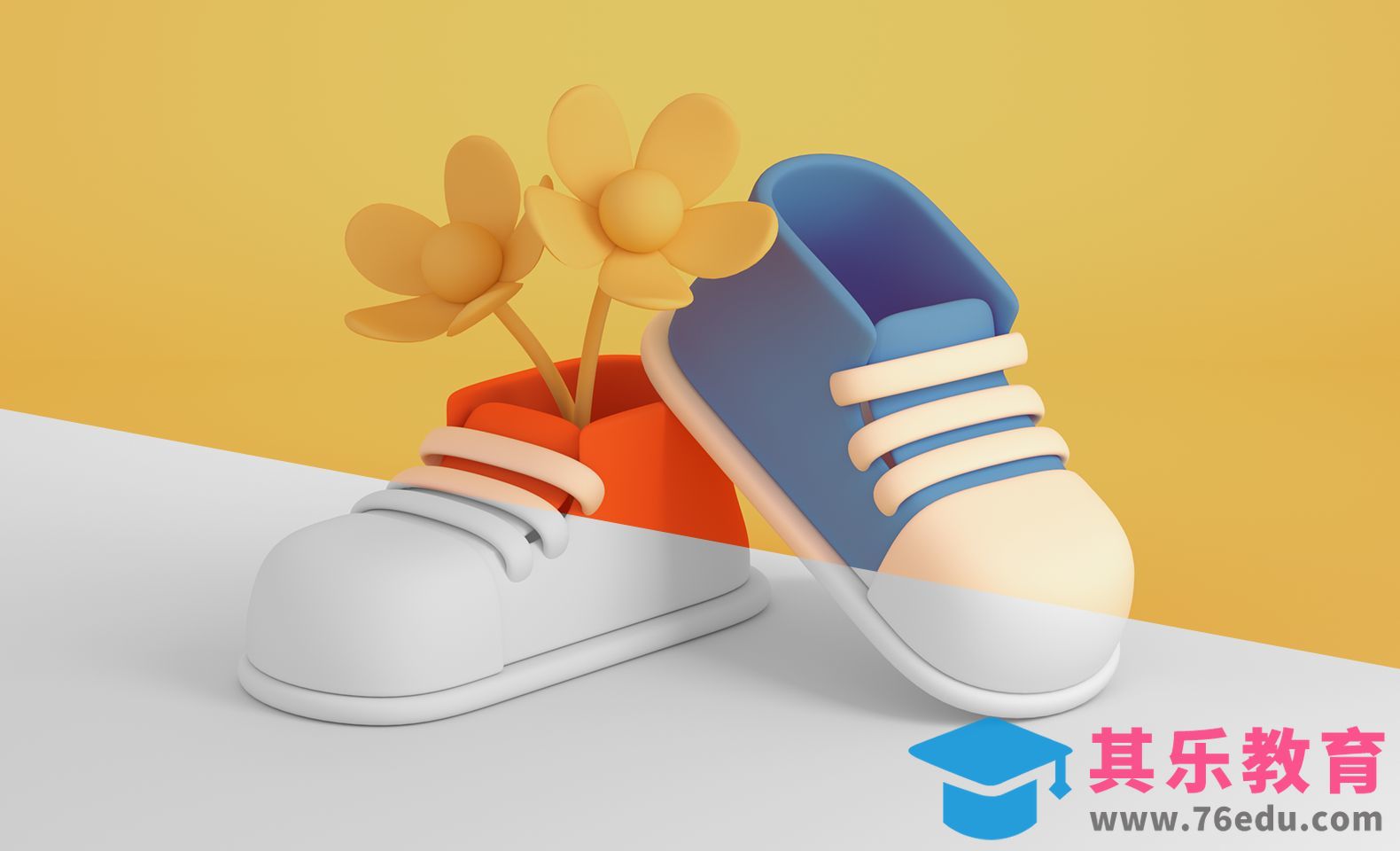 C4D+OC-卡通鞋子建模渲染[虎课网C4D设计视频教程][产品数码建模MP4教程全集 ]-第1张图片-我要自学网