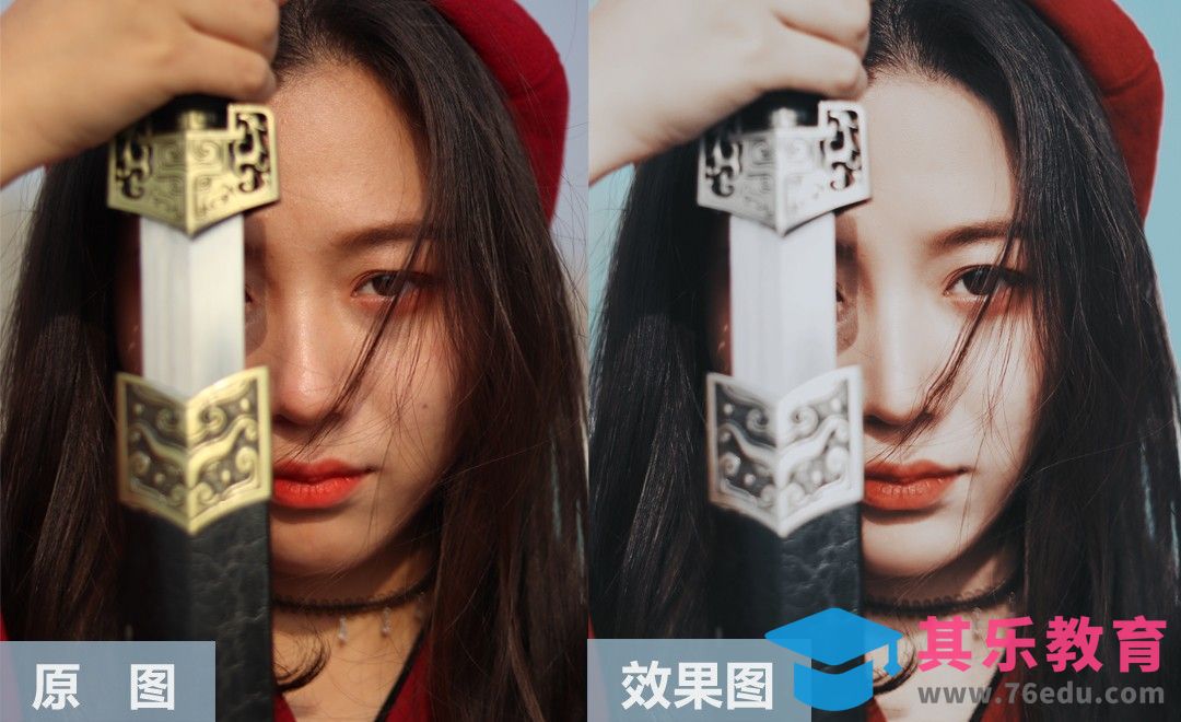 PS-校正肤色及色调详解[虎课网手机摄影入门视频教程][MP4产品摄影教程全集 ]-第1张图片-我要自学网