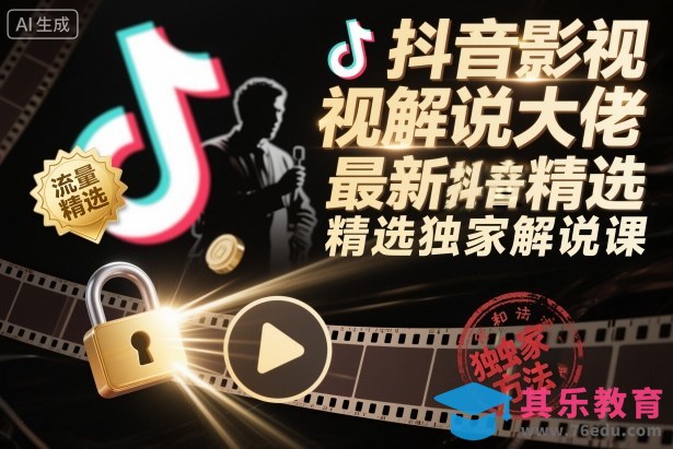 抖音影视解说大佬最新抖音进精选和独家方法,精选独家解说课(更新11月)-第1张图片-我要自学网 抖音影视解说大佬最新抖音进精选和独家方法,精选独家解说课(更新11月)-第1张图片-我要自学网
