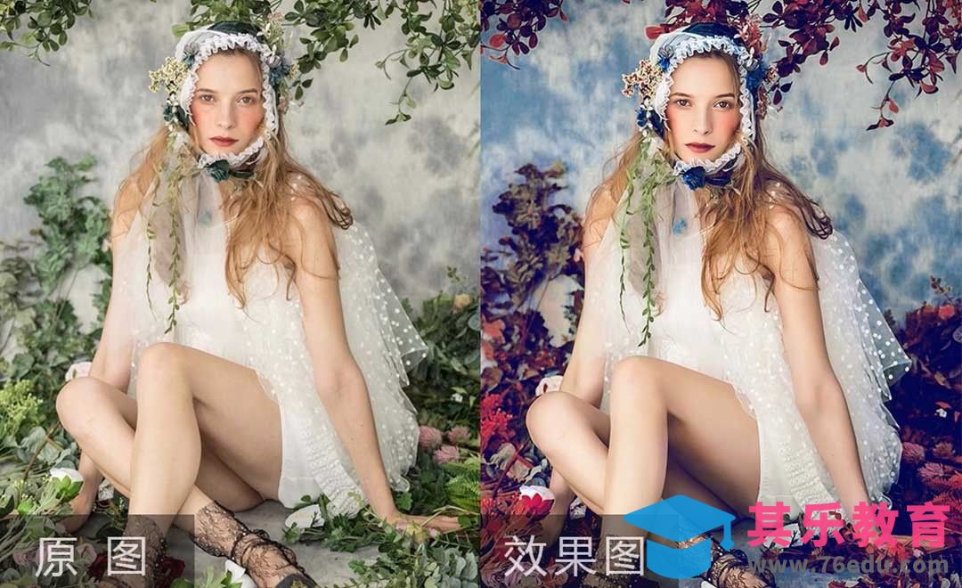 PS-复古妆面人像精修后期修片[虎课网手机摄影入门视频教程][MP4产品摄影教程全集 ]-第1张图片-我要自学网