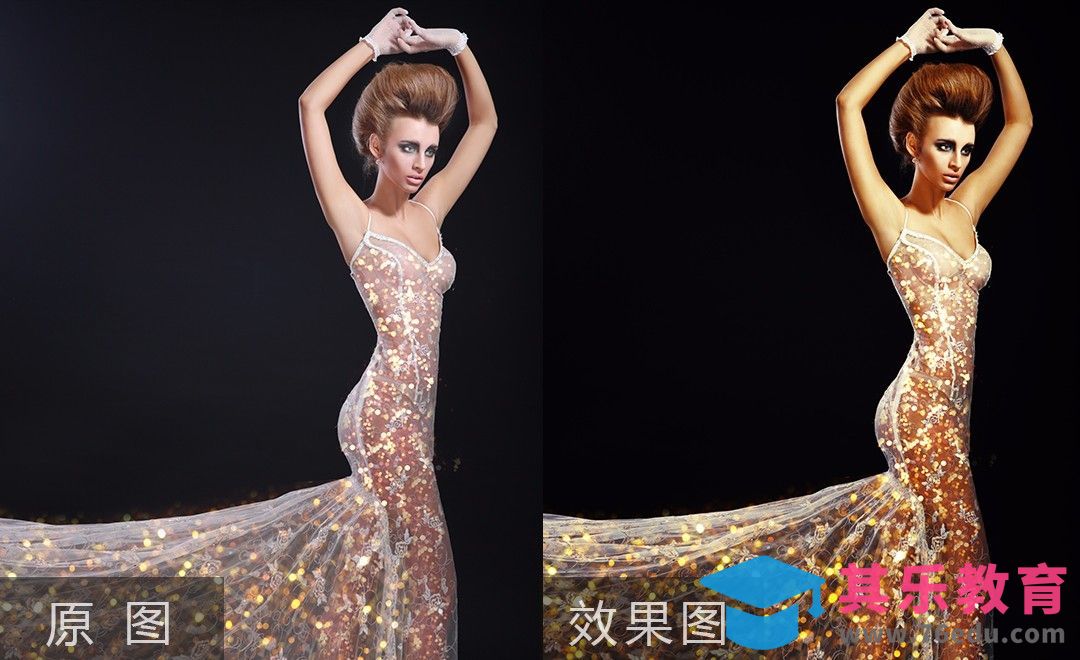 PS-后期如何打造亮片荧光服装[虎课网手机摄影入门视频教程][MP4产品摄影教程全集 ]-第1张图片-我要自学网