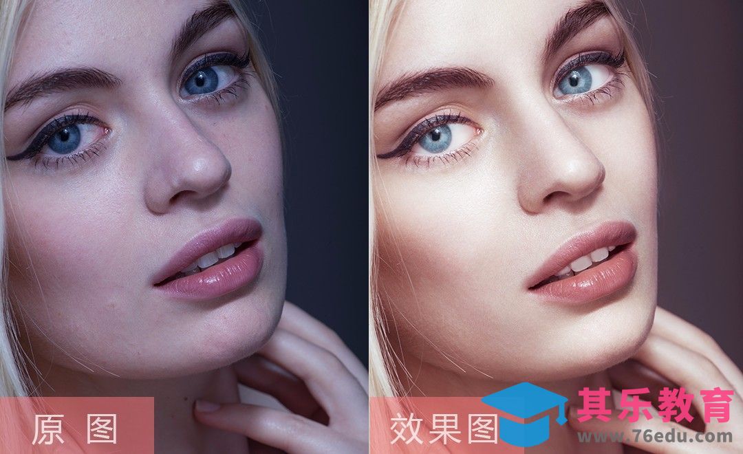 PS-人像中性灰精修加调色[虎课网手机摄影入门视频教程][MP4产品摄影教程全集 ]-第1张图片-我要自学网