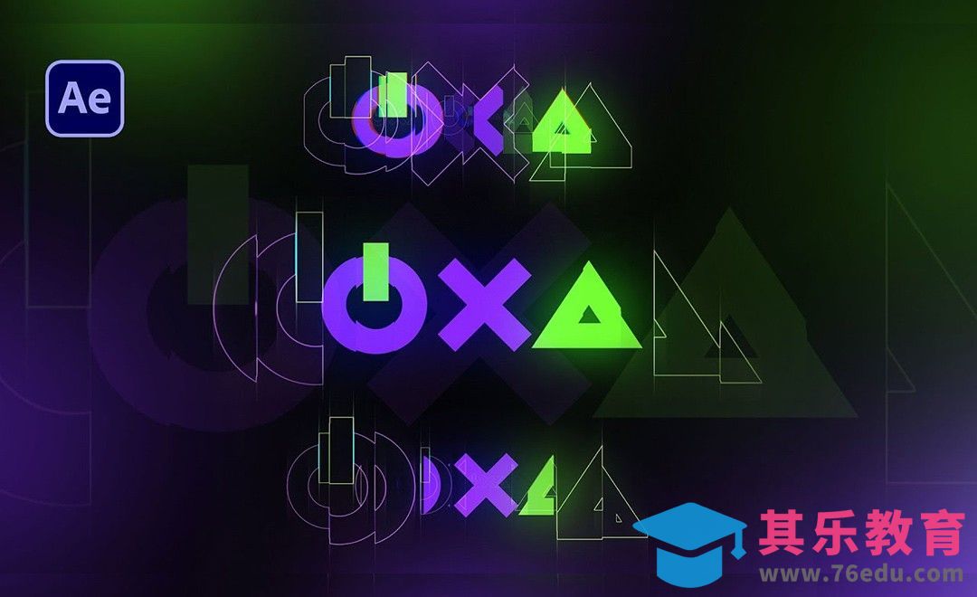 AE-动态切片游戏风logo动画[虎课网最新视频教程][免费高清MP4教程全集 ]-第1张图片-我要自学网