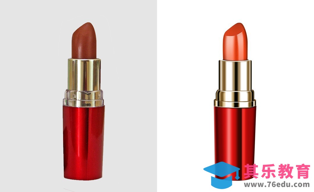 PS-唇膏化妆品精修[虎课网电商产品精修视频教程][最新PS修图教程全集MP4 ]-第1张图片-我要自学网