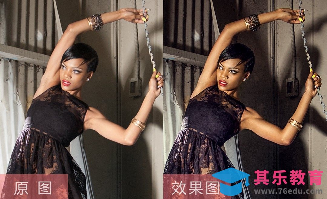 PS-废墟美女写真后期[虎课网手机摄影入门视频教程][MP4产品摄影教程全集 ]-第1张图片-我要自学网