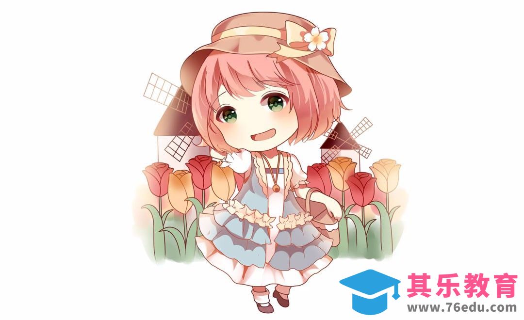 SAI-板绘插画-荷兰之旅[虎课网绘画插画视频教程][ipad商业插画MP4教程全集 ]-第1张图片-我要自学网