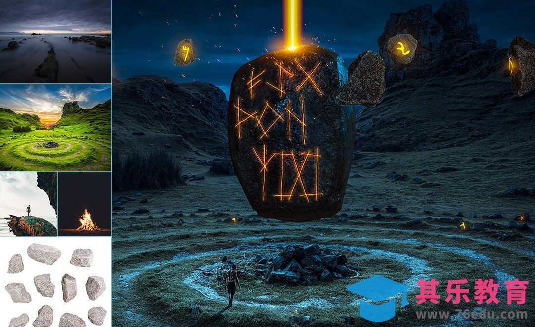 PS-部落神秘典礼创意合成[虎课网最新视频教程][免费高清MP4教程全集 ]-第1张图片-我要自学网