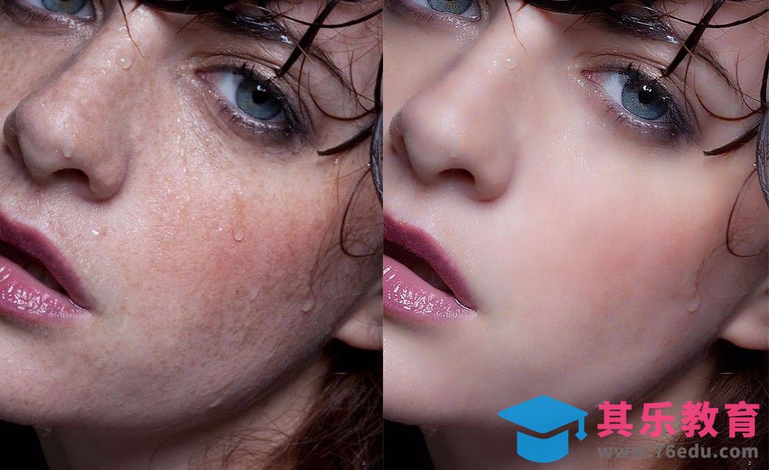 PS怎么美白-用通道计算实现人物祛斑美白[虎课网手机摄影入门视频教程][MP4产品摄影教程全集 ]-第1张图片-我要自学网