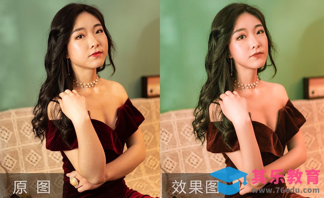 PS+LR-婴儿肥秒变女神脸[虎课网手机摄影入门视频教程][MP4产品摄影教程全集 ]-第1张图片-我要自学网