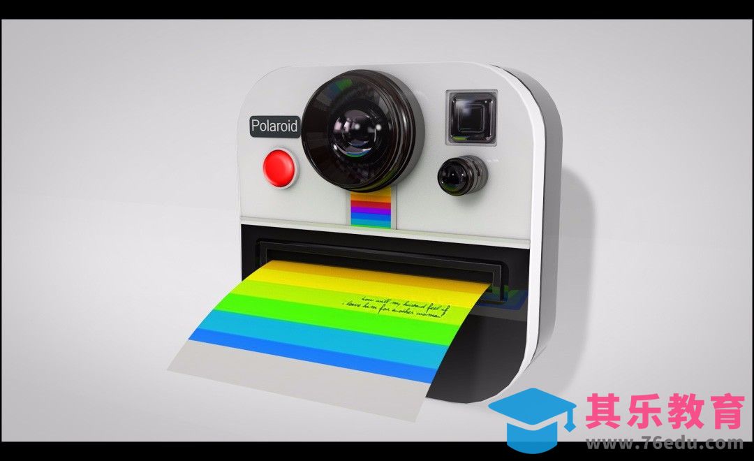 C4D-拍立得建模渲染[虎课网C4D设计视频教程][产品数码建模MP4教程全集 ]-第1张图片-我要自学网