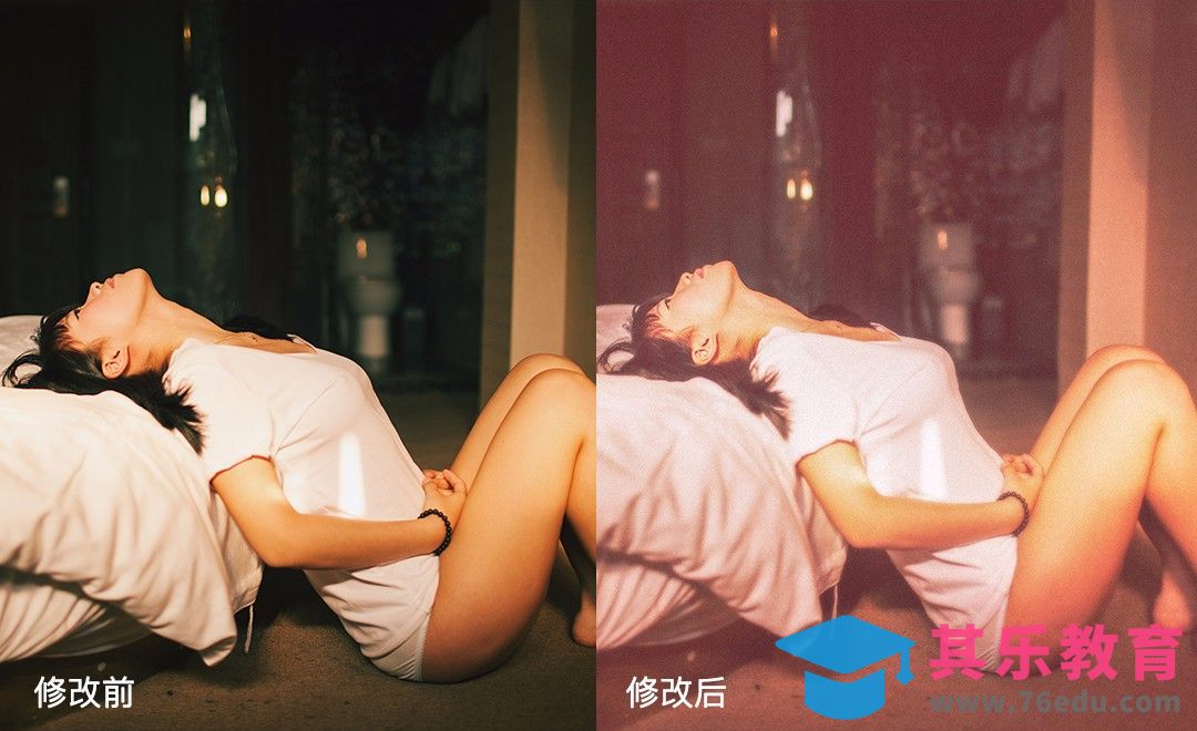 PS-洋红色少女私房调色[虎课网手机摄影入门视频教程][MP4产品摄影教程全集 ]-第1张图片-我要自学网