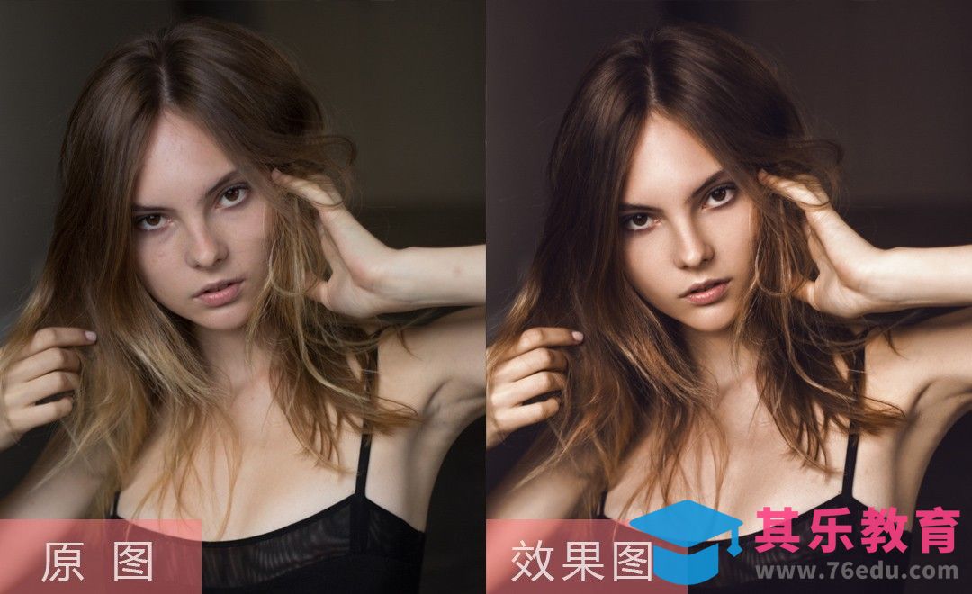 PS-欧美风人像精修[虎课网手机摄影入门视频教程][MP4产品摄影教程全集 ]-第1张图片-我要自学网