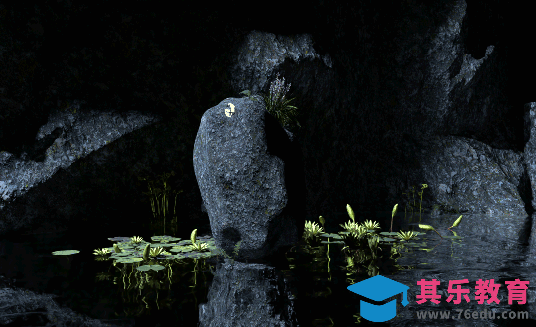 C4D+OC-动态写实水滴效果制作[虎课网C4D设计视频教程][产品数码建模MP4教程全集 ]-第1张图片-我要自学网