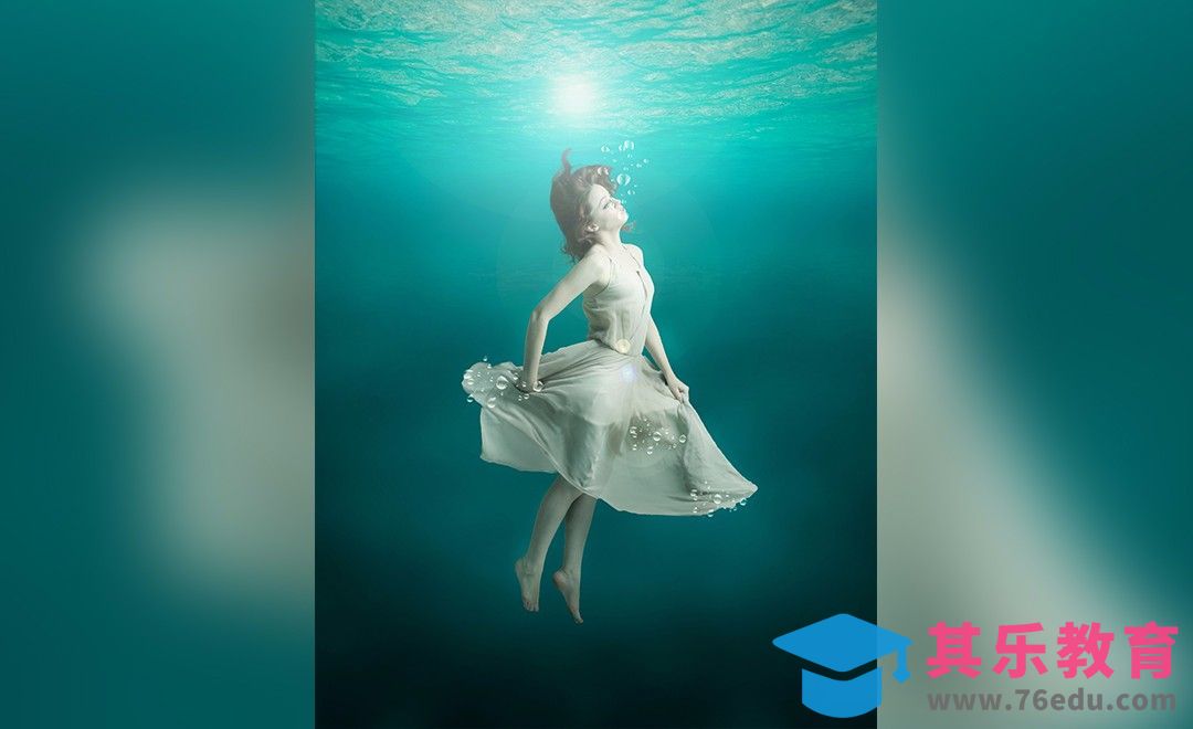 PS-水下舞者[平面设计视频教程][海报设计MP4高清全集 ]-第1张图片-我要自学网